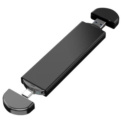 Tipo C USB3.0 SSD Disco rigido esterno M.2 Nvme Sata Dual Interface Design per laptop